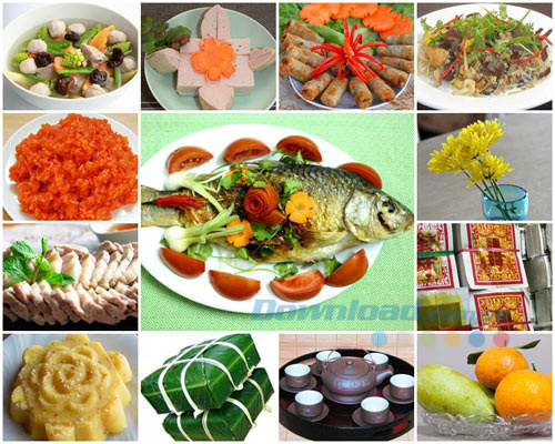 Cách bày mâm cỗ cúng ông Công ông Táo Cách bày mâm cỗ cúng ông Công ông Táo