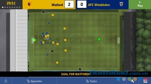 Game bóng đá ngoại hạng Anh hay trên Android