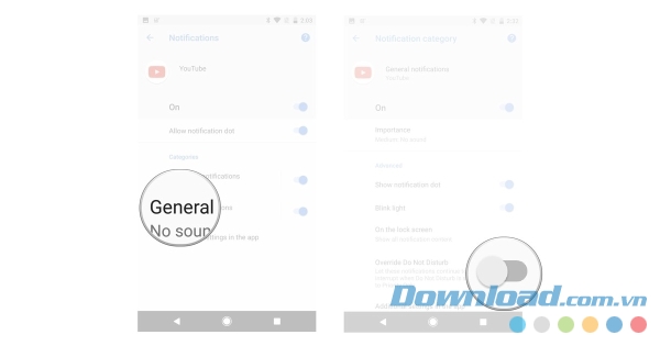 Tinh chỉnh chế độ không làm phiền
