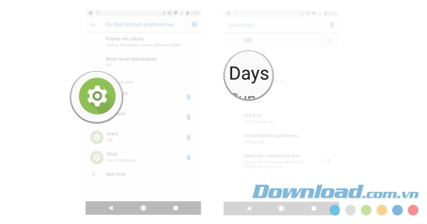 Chỉnh quy tắc tự động