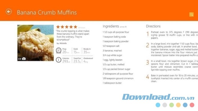 Ứng dụng nấu ăn