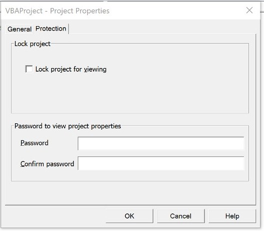 Project Properties
