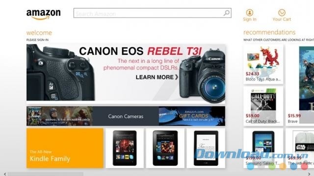 Amazon cho Windows 10