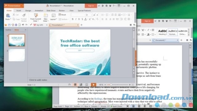 Bộ phần mềm văn phòng miễn phí chất lượng cao