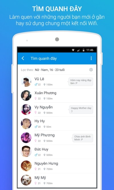 Kết bạn mới cực dễ trên Zalo