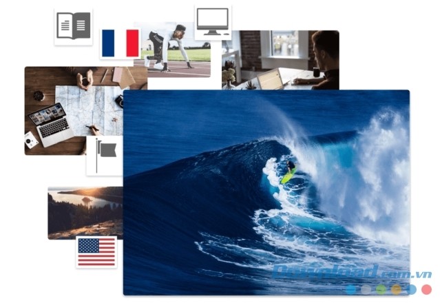 Infogram hỗ trợ chèn ảnh