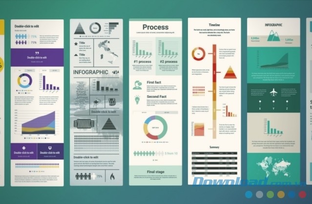 Template của Infogram