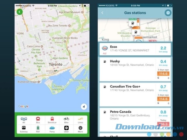 Citymapper cho iOS