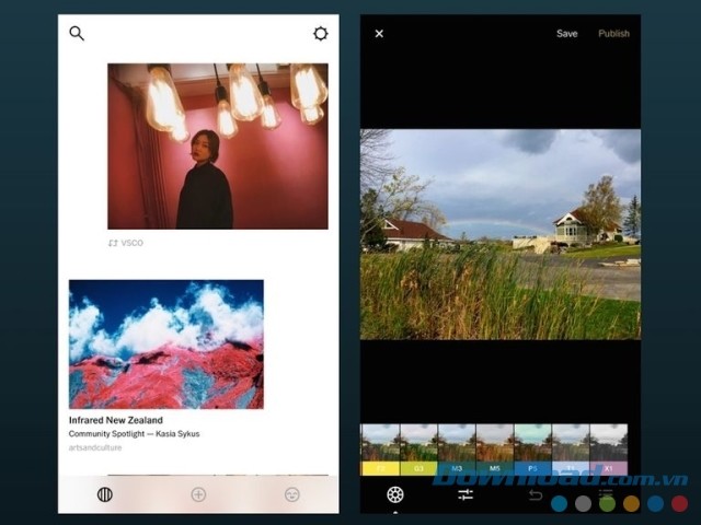 VSCO cho iOS