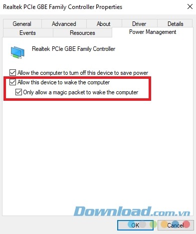 Tab Power Management