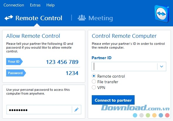 TeamViewer là ứng dụng có hỗ trợ Wake-on-LAN