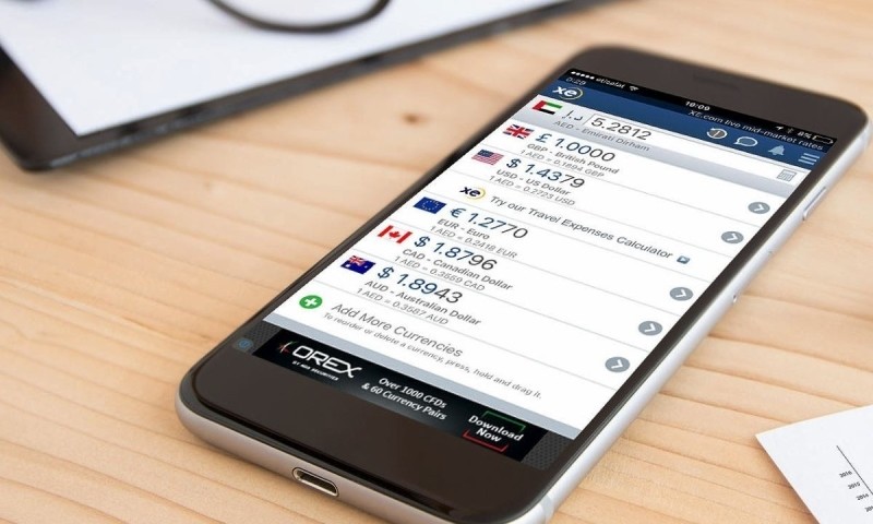 Ứng dụng đổi tiền