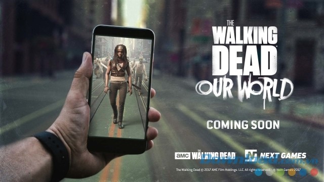 Walking Dead: Our World AR tích hợp công nghệ thực tế tăng cường