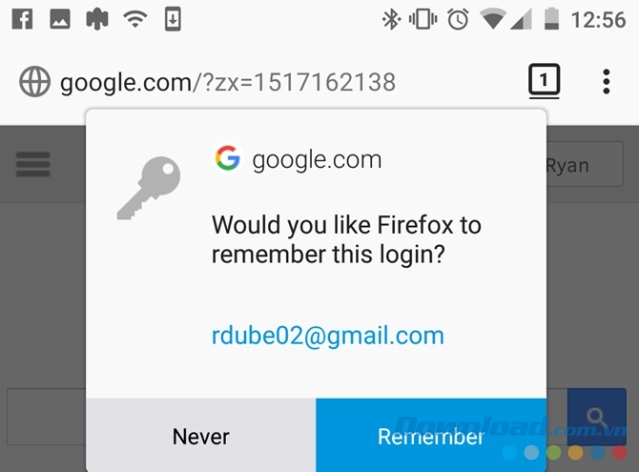 Trình duyệt firefox mobile