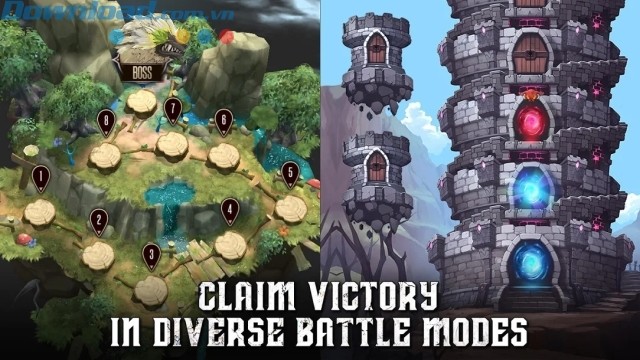 Nhiều chế độ chơi hấp dẫn