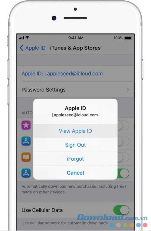 Tài khoản Apple ID