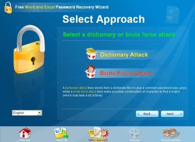 Free Word and Excel Password Recovery Wizard