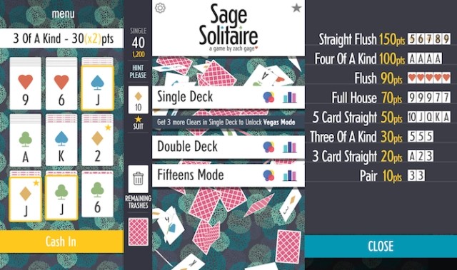 Sage Solitaire