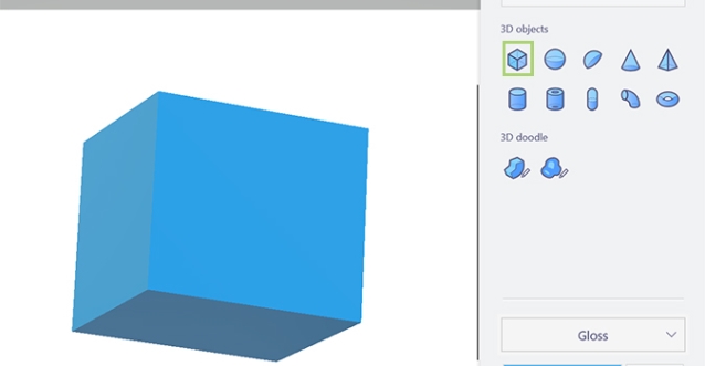 Xoay hình khối 3D