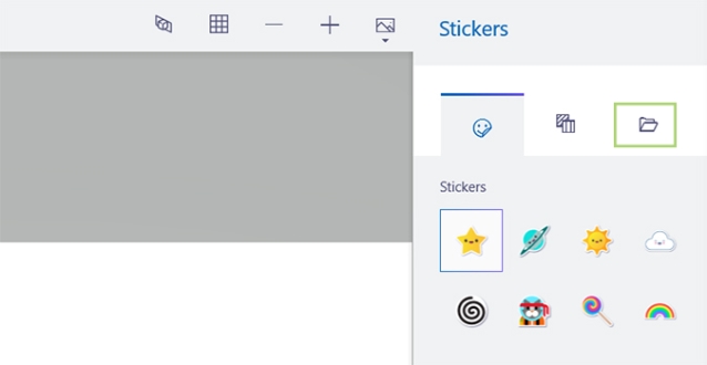 Tạo sticker trong paint 3D