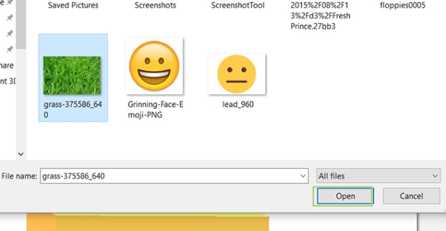 Tìm ảnh trong Paint 3D