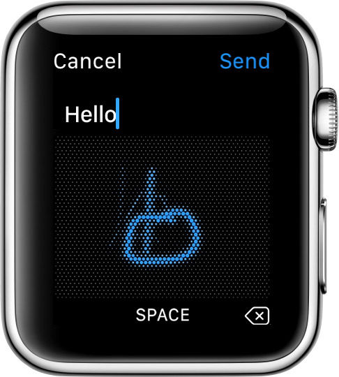 Viết thư trên apple watch