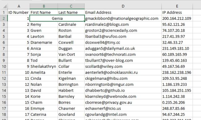 Hợp nhất ô Excel
