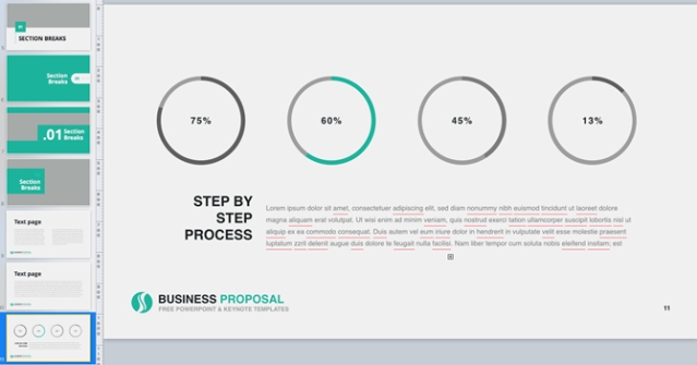 Mẫu slide đề xuất kinh doanh