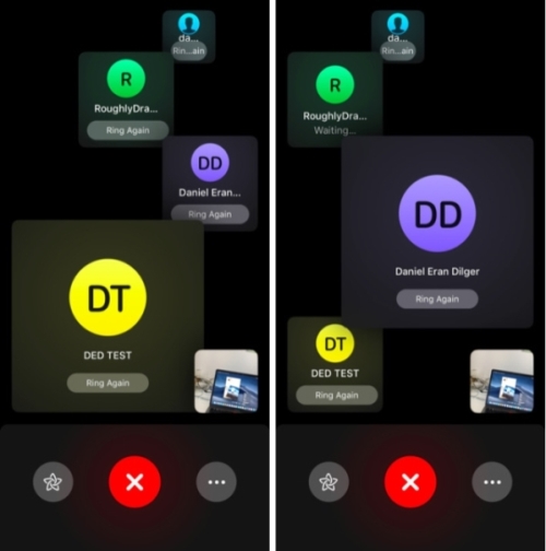 Cuộc gọi đa người trên FaceTime