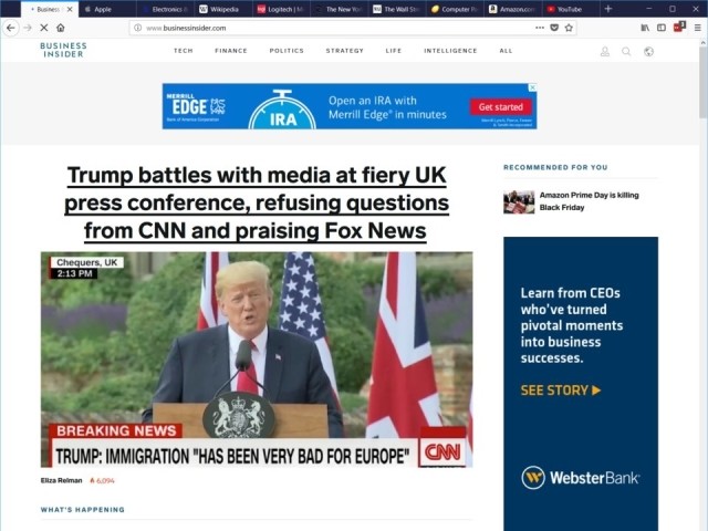 Mở tab trên Firefox