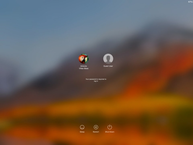 Truy cập Guest Account trên Mac