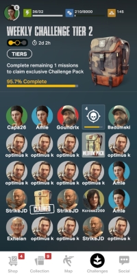 Thử thách trong The Walking Dead: Our World