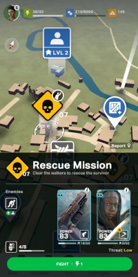 Nhiệm vụ giải cứu trong The Walking Dead: Our World