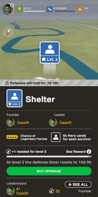 Nơi ở trong The Walking Dead: Our World