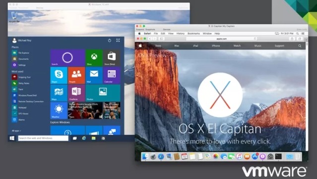 Phần mềm máy ảo VMware Fusion
