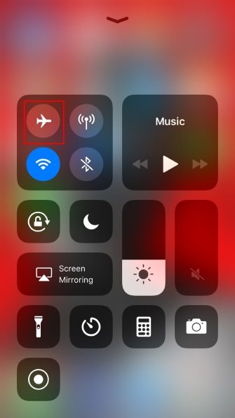 Chế độ máy bay trên whatsapp
