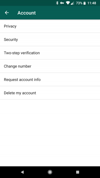 Bảo vệ sự riêng tư WhatsApp