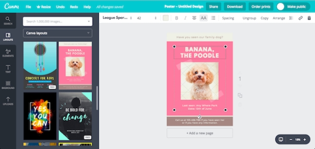 Canva thay thế Adobe Illustrator