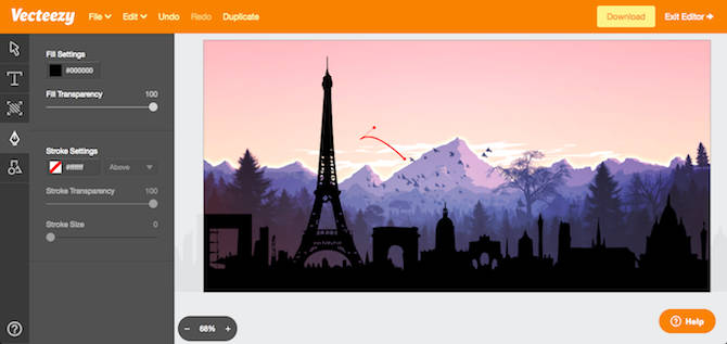 Vecteezy Editor thay thế Adobe Illustrator
