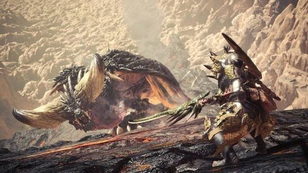 Mài sắc vũ khí trong Monster Hunter World