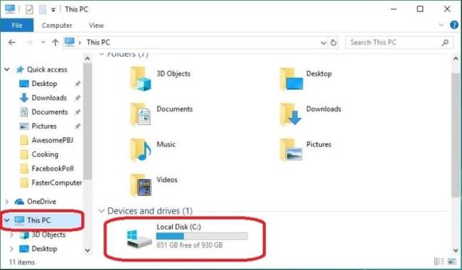 Kiểm tra ổ đĩa trên PC