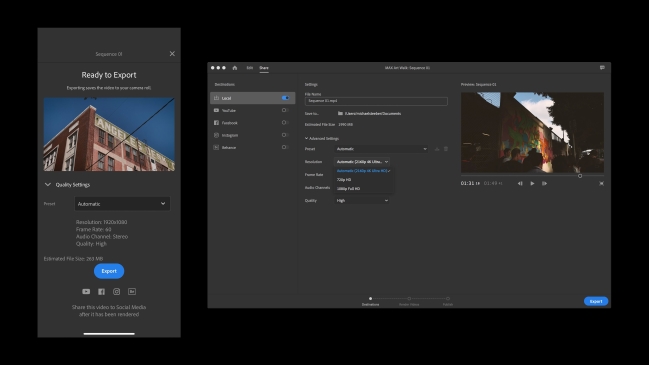 Tác phẩm cuối cùng trên Adobe Premiere Rush CC