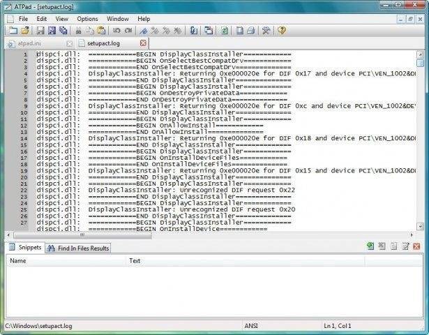 Phần mềm sửa code atpad