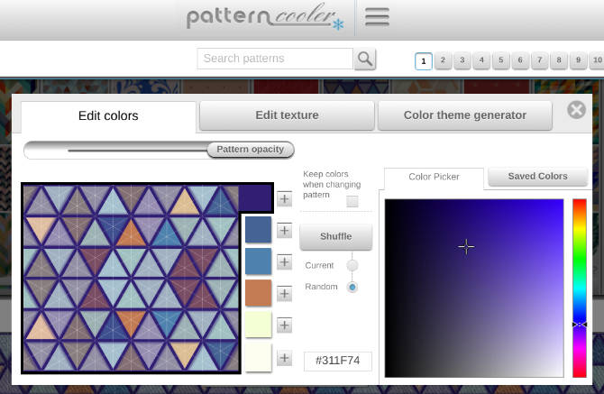 Pattern Cooler