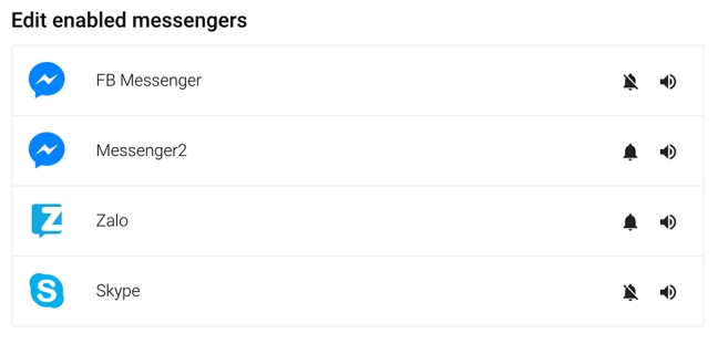 Ứng dụng nhắn tin phải cài trên máy tính