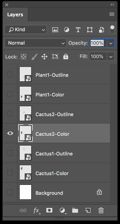 Ẩn tất cả layer trừ một cái