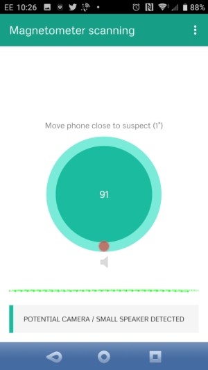 Phát hiện camera quay lén bằng phần mềm Hidden Camera Detector