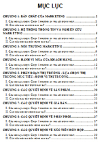 Đề thi trắc nghiệm Marketing căn bản