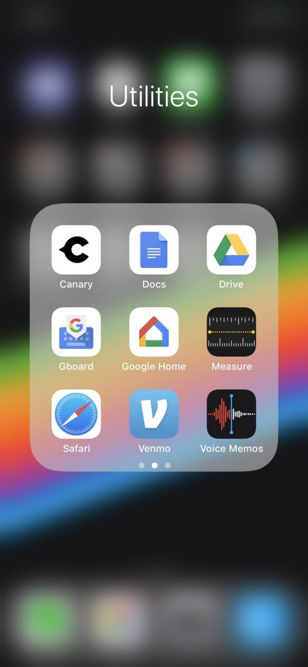 chuyển ứng dụng vào đúng thư mục