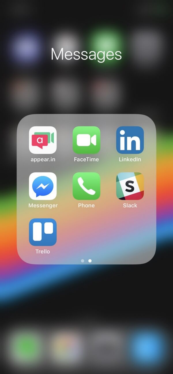 Xóa ứng dụng nhắn tin không cần thiết